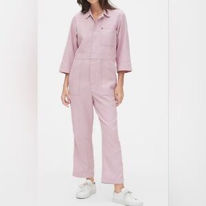 Gap Utility Jumpsuit in Lilac, Size M